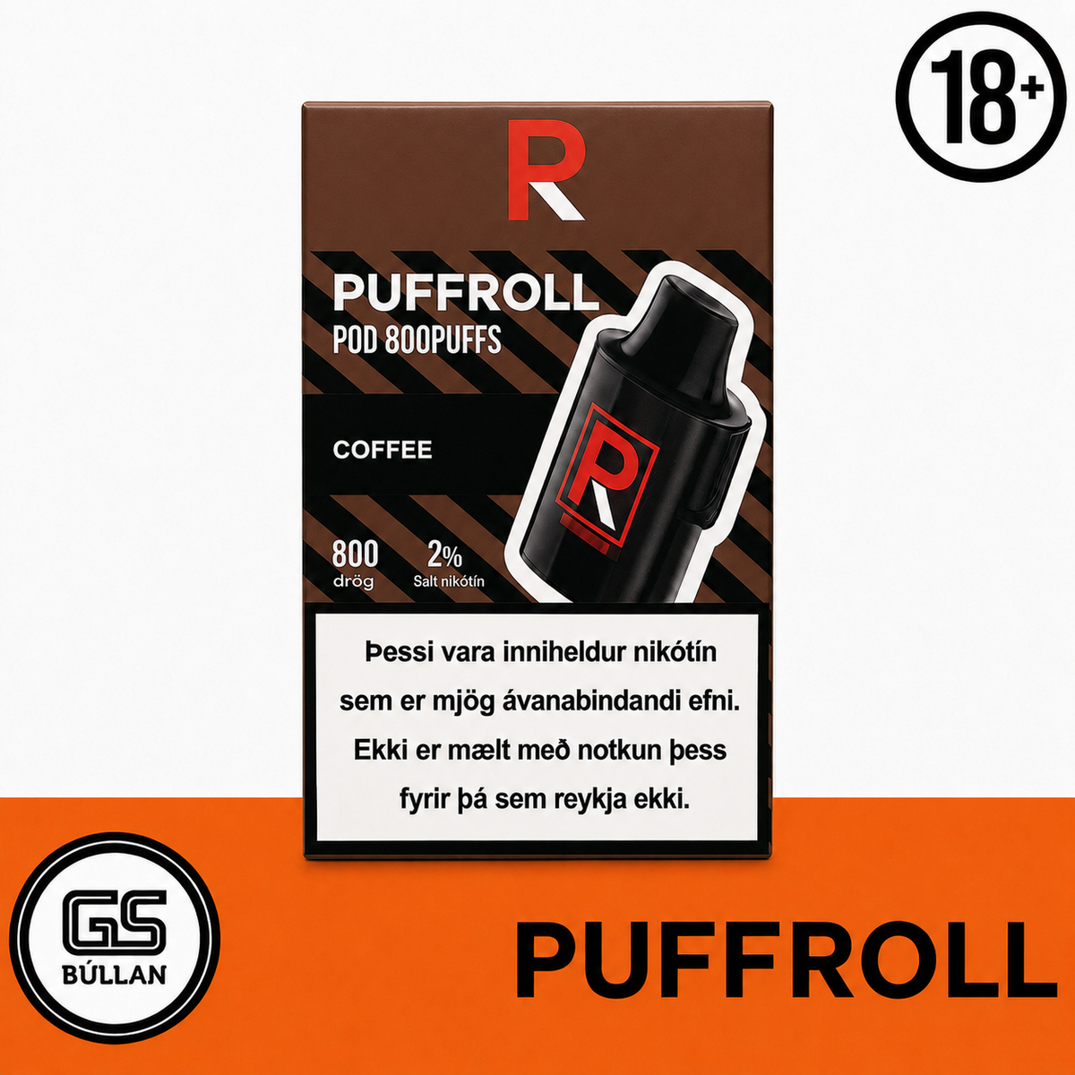 Puffroll Pod hylki