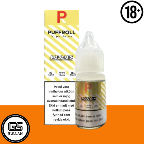 Puffroll 10ml Salt Nikótín Vökvi