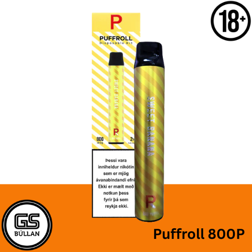 Puffroll 800p Einweg-Elektro-Glätteisen