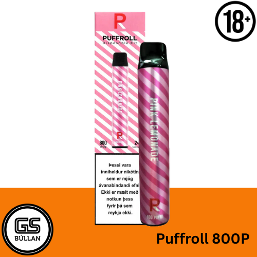 Puffroll 800p Einweg-Elektro-Glätteisen