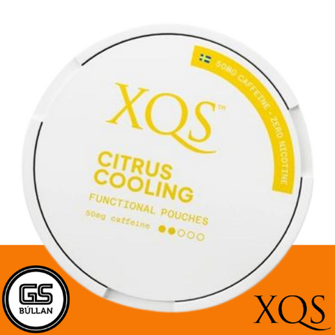 XQS Citrus Cooling Koffínpúðar