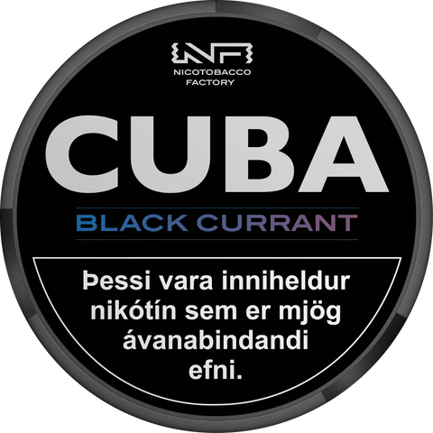 Cuba Black - Black Currant