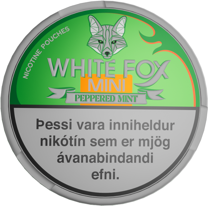 White Fox Mini Peppered Mint