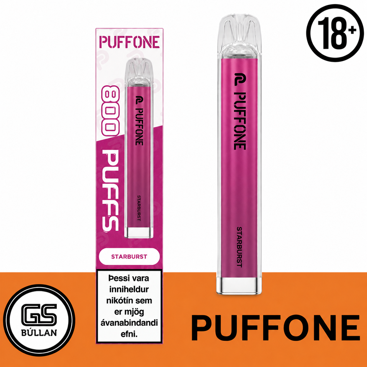 PuffOne 800p Einnota Rafretta