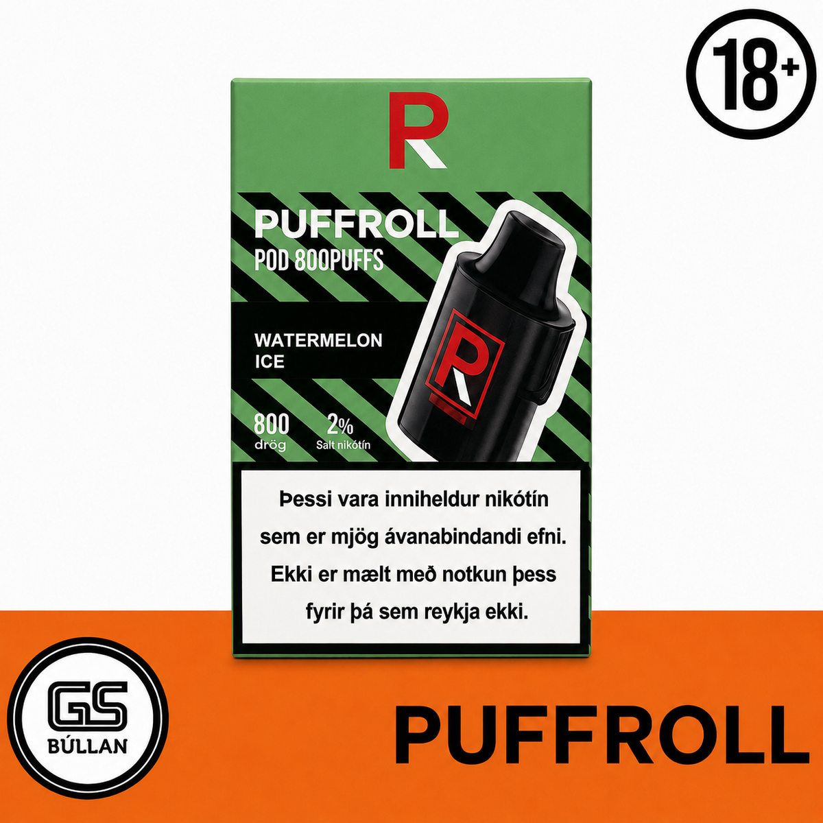 Puffroll Pod hylki