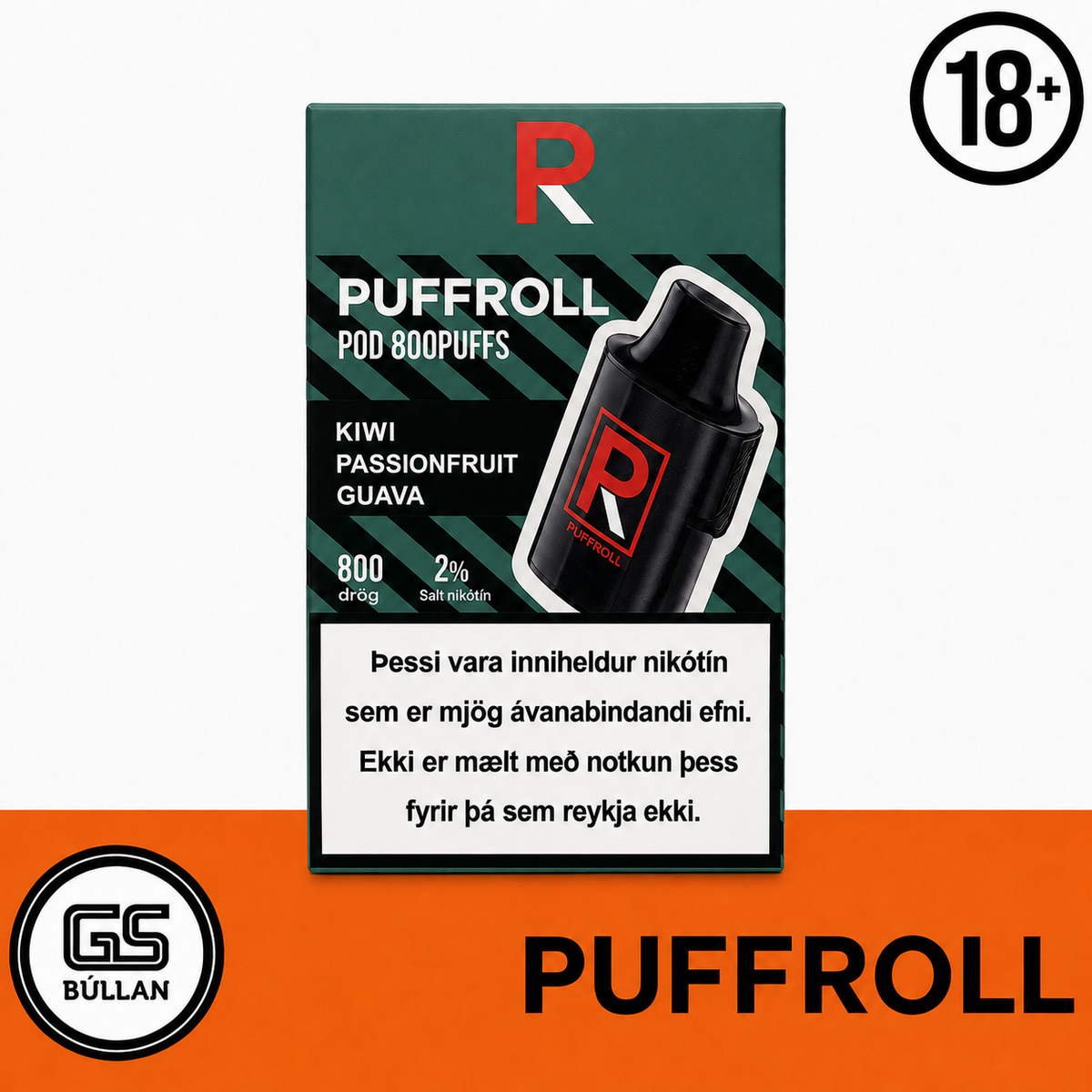 Puffroll Pod hylki