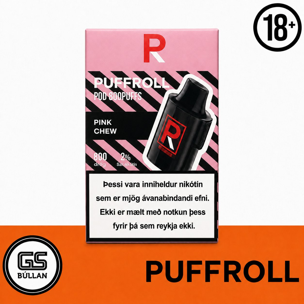 Puffroll Pod hylki