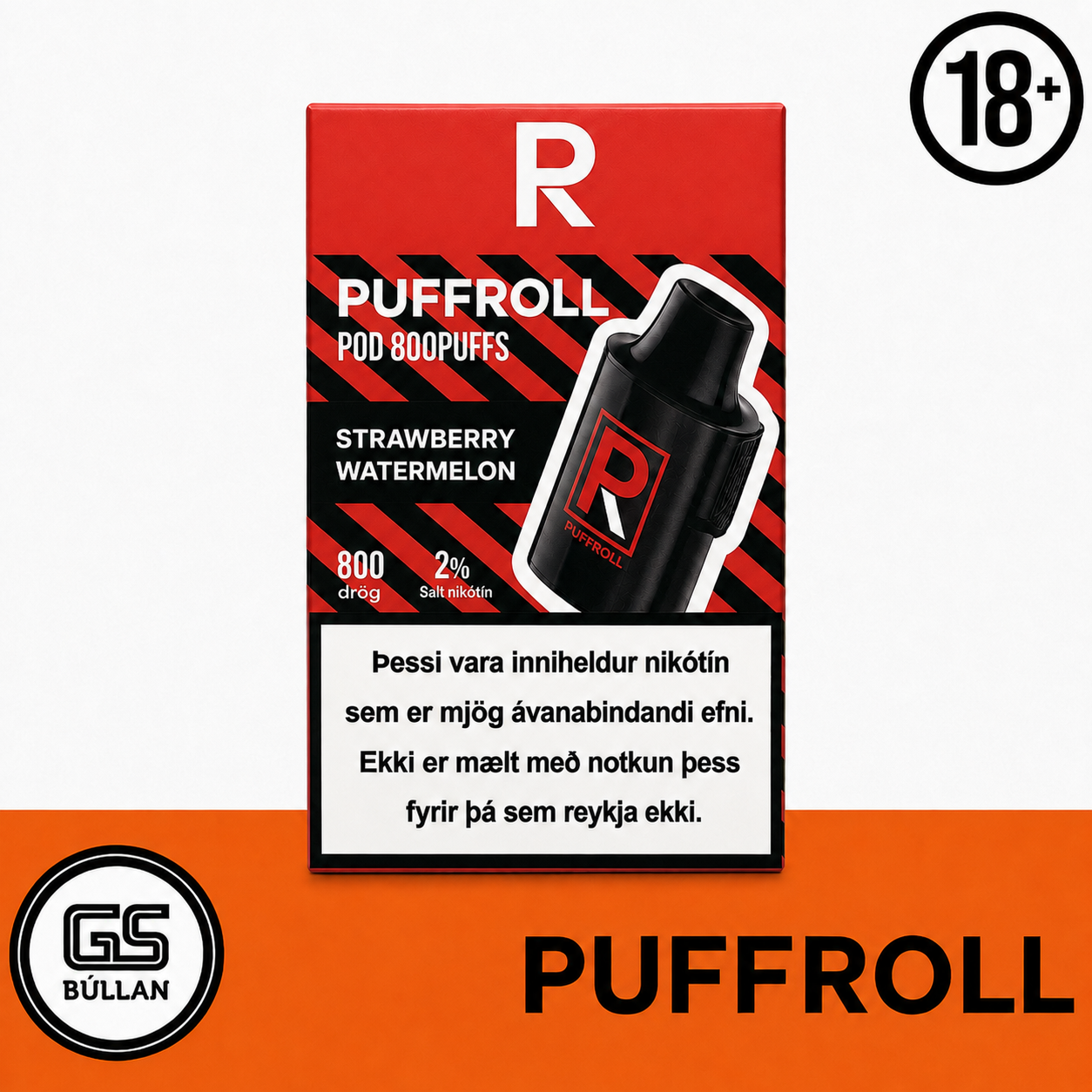 Puffroll Pod hylki