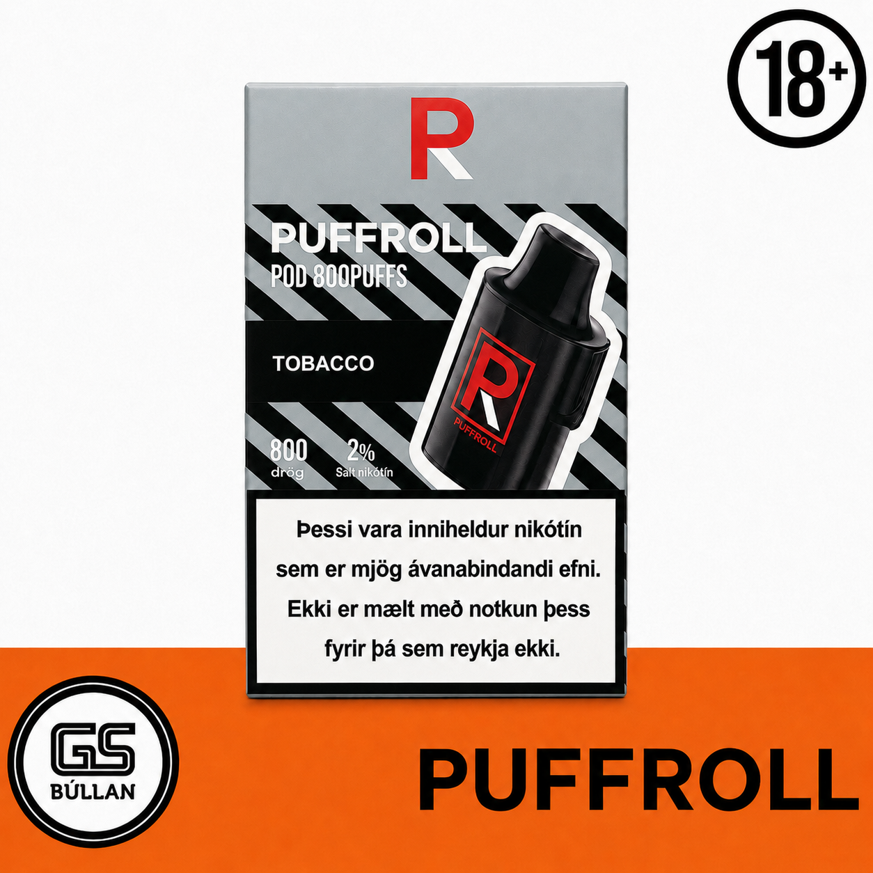 Puffroll Pod hylki