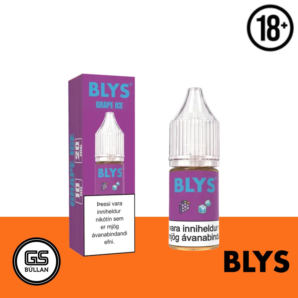 Blys 10ml Salt Nikótín Vökvi