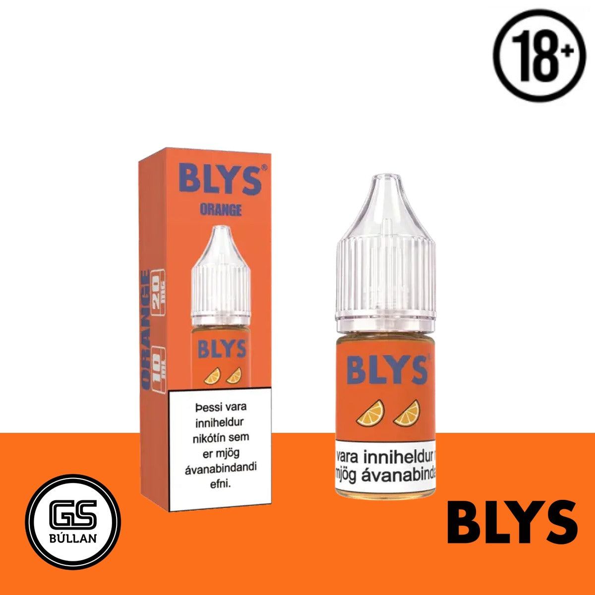 Blys 10ml Salt Nikótín Vökvi