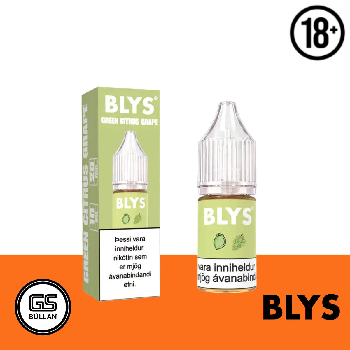 Blys 10ml Salt Nikótín Vökvi