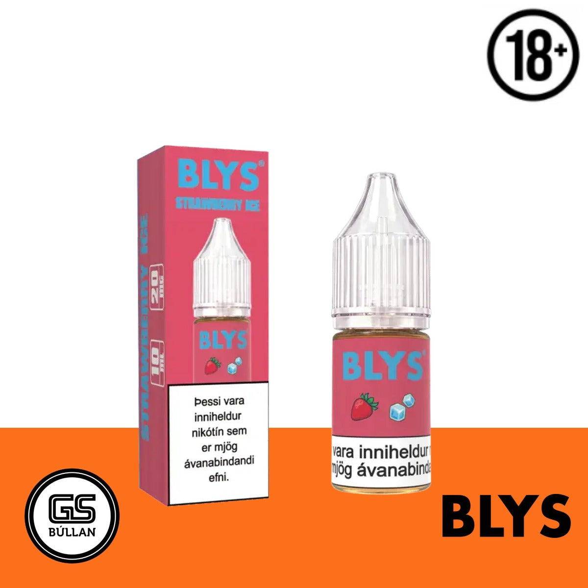 Blys 10ml Salt Nikótín Vökvi