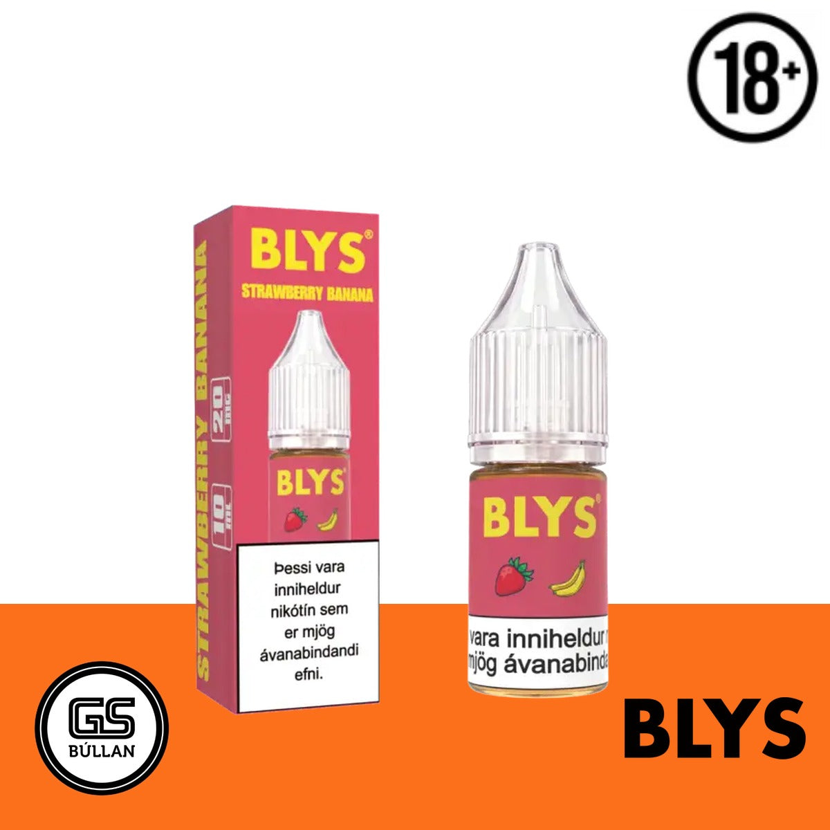 Blys 10ml Salt Nikótín Vökvi