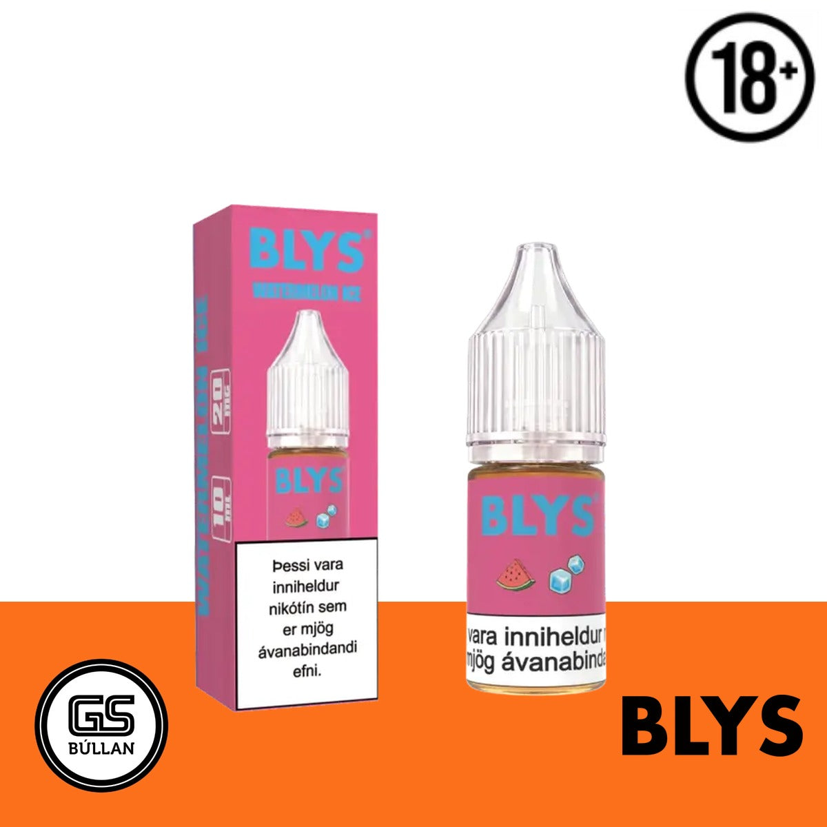 Blys 10ml Salt Nikótín Vökvi