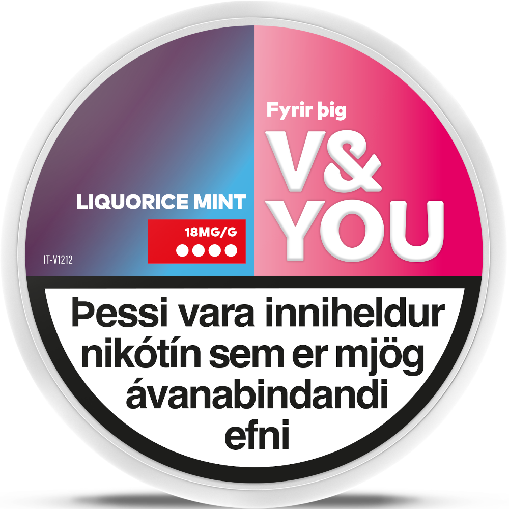 V&YOU Boost Liquorice Mint