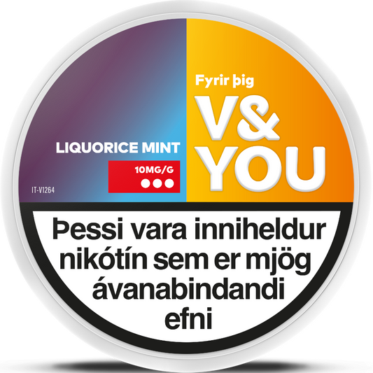 V&YOU Focus Liquorice Mint