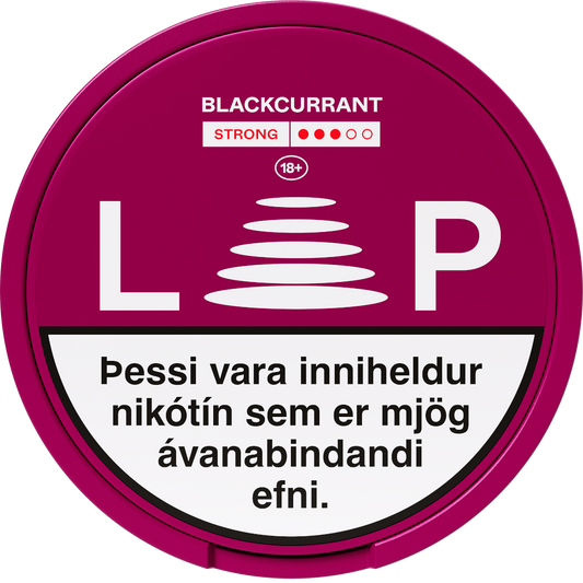 LOOP Blackcurrant Strong