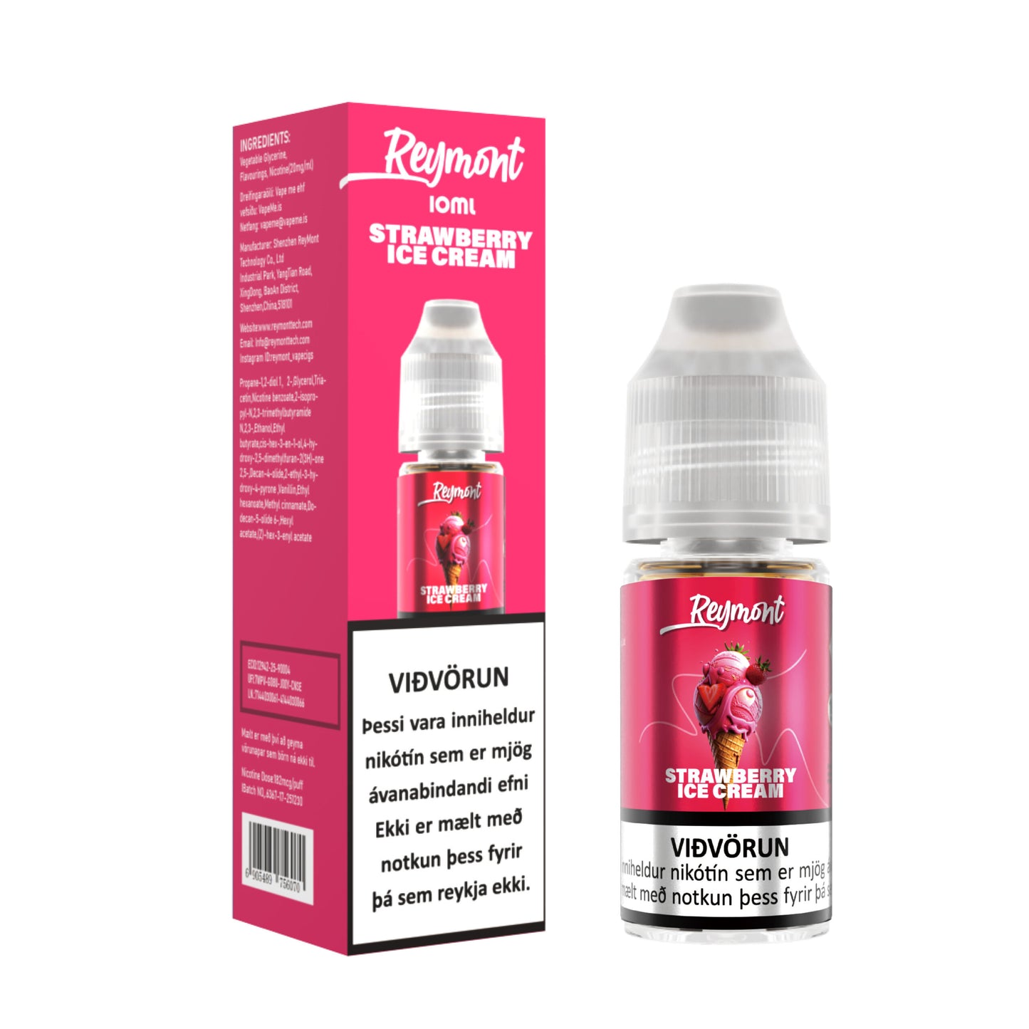 Reymont 10ml Salt Nikótín Vökvi