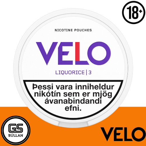 Velo - Liquorice / Salty Liquorice 3