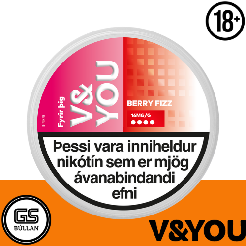 V&amp;YOU Boost Berry Fizz