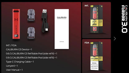 Uwell Caliburn G3