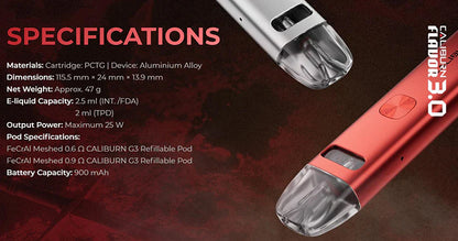 Uwell Caliburn G3