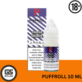 Puffroll 10 ml Salz-Nikotin-Flüssigkeit