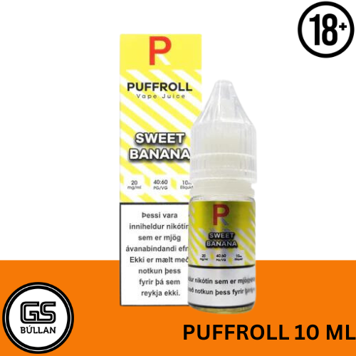 Puffroll 10ml Salt Nikótín Vökvi