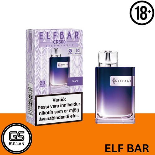 Elfbar CR600 Einnota Rafretta