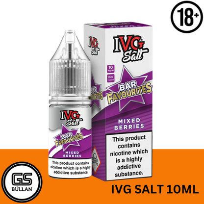 IVG Bar Favourites 10ml Salt Nikótín Vökvi