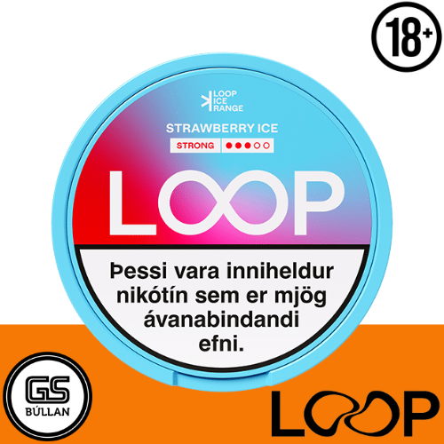 LOOP Strawberry Ice Strong – GS Búllan