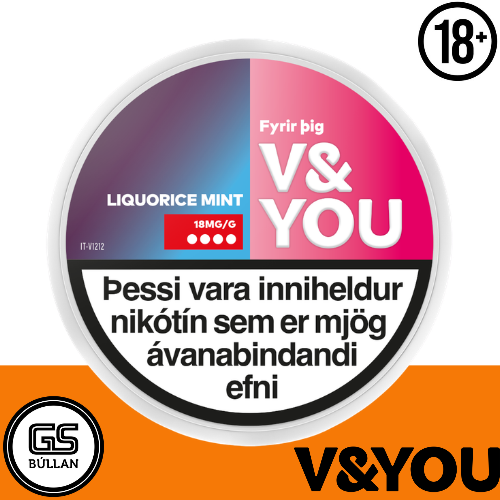 V&YOU Boost Liquorice Mint