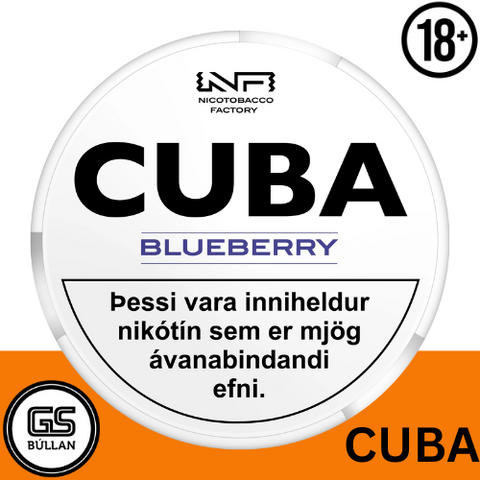 Cuba White - Blueberry