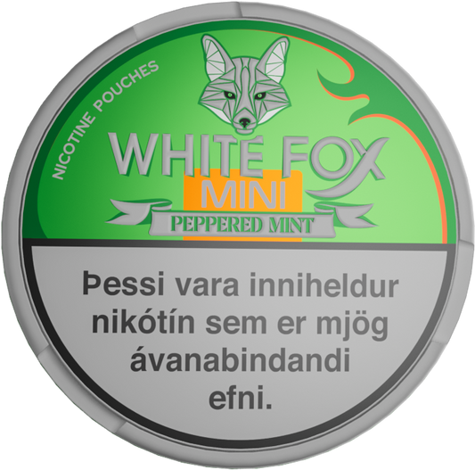 White Fox Mini Peppered Mint